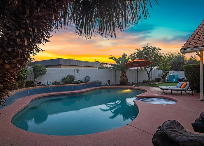 Family Retreat Heated Pool And Near Tpc Vakantiehuis